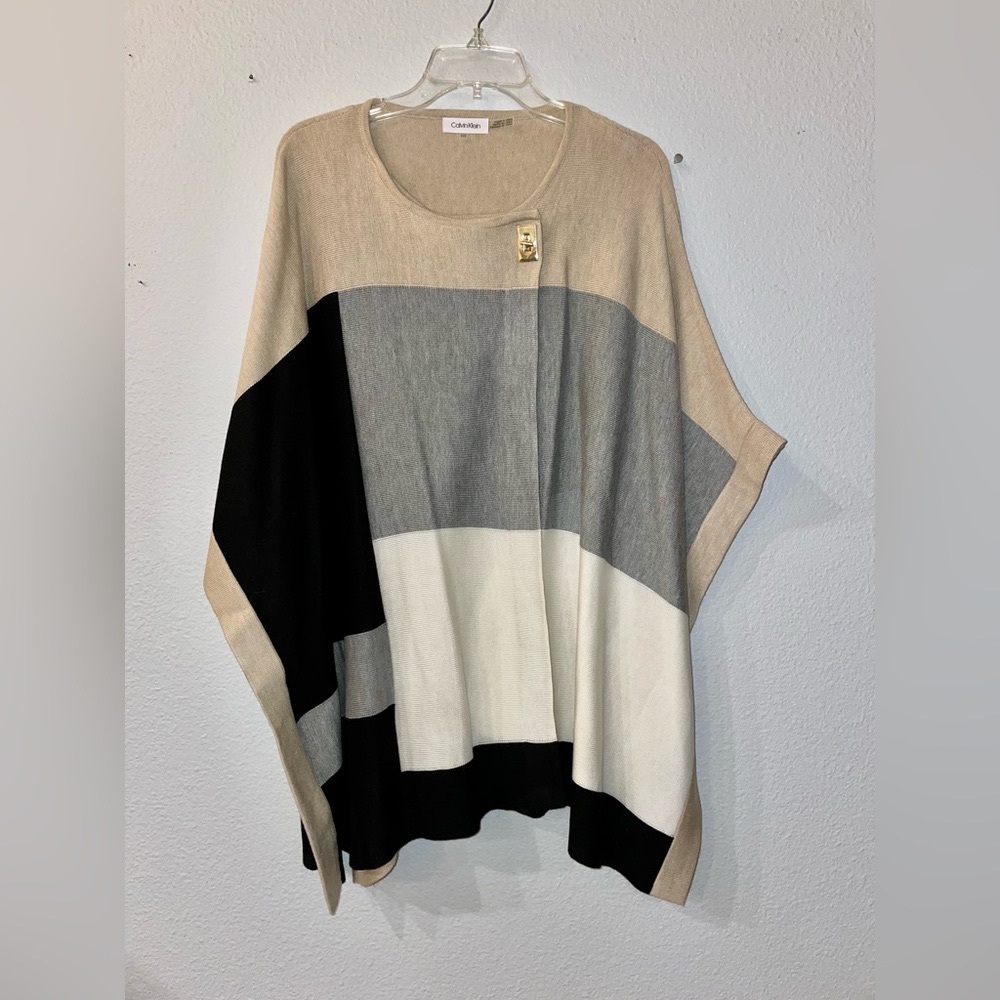 Colorblock Cape WORN ONCE